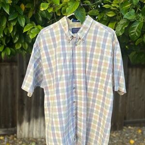 Pendleton Men's Plaid Short Sleeve Shirt - Multicolor